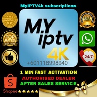 [Free Gift] MYIPTV4K internet tv Official Authorized Dealer