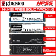 NVME NV1 KINGSTON KC2500 KC3000 FURY RENEGAGE A2000 256GB 500GB 512GB 1TB NVME M.2 2280 NVMe PCIe SSD NVME