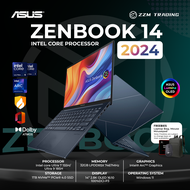 ASUS ZenBook 14 2024 New Intel core ultra 7/9 14" OLED Intel® Arc™ Graphics | 32GB LPDDR5X 7467MHz 1