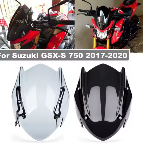 GSXS750 Motorcycle Windshield Windscreen For Suzuki GSX-S750 GSX S GSXS GSX-S 750 2017 - 2023 Wind D