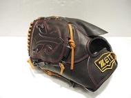 日本品牌 ZETT 限量金標 頂級硬式小牛皮 反手 棒壘球投手手套 黑色(BPGT-9SPZ2211)贈原箱,手套袋