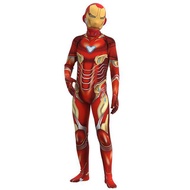 【 A Hot 】 Iron Man เครื่องแต่งกายสำหรับเด็กปาร์ตี้แต่งตัว Superhero Zentai ชุดไอรอนแมนบอดี้สูทฮาโลวี