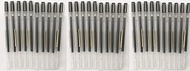 Muji Gel Ink Ball Point Pen, 0.38-mm, Black,10pcs x 3set