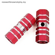 newwellknownskyhq 2Pcs Aluminum M TB Bike Bicycle Axle Pedal Foot Pegs Bike Accessories CCD