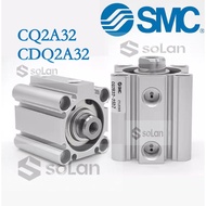 SMC Thin Cylinder CQ2A32/CDQ2A32-5DZ-10DZ-15DZ-20DZ-25DZ-30DZ-35DZ-40DZ-45DZ-50DZ Brand New