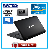 Toshiba Intel core i5 i3 , 4gb 8gb ram , w10pro , Laptop Satellite Pro S500 S750 S850 2nd 3rd Gen Bu