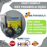 Paket komplit parabola mini ku band NEX PARABOLA bebas bulanan MNC