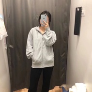 Authentic NEW UNIQLO Fitting Room Mens And Womens Lovers Zipper Hooded Sports Cardigan Sweater Long