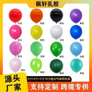 backdrop birthday decoration birthday set Cross-Border Balloon Set 17cm 33cm 40cm 60cm Matte Balloon