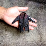 Kitbash 1/12 LONG JACKET B-2 (BLACK BROWN combination) Action Figure