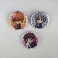 Anime Fruits Basket Tohru Honda Kyo Yuki Sohma Button Pin Badge