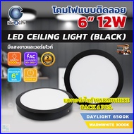 โคมไฟดาวน์ไลท์ LED ดาวน์ไลท์ติดลอย ดาวไลท์ LED หลอดLED แบบติดลอย โคมไฟ LED โคมไฟเพดาน LED หลอดไฟ LED