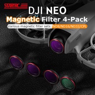 Dji NEO Drone Lens Filter Set, ND8/ND16/ND32/CPL/DJI NEO Filter Magnetic Installation