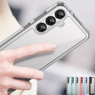 For Samsung Galaxy S25 Plus Ultra Case Transparent Luxury Silicone Cover Samsung S25+ S25 S25ultra C