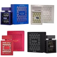 Lattafa Now Perfumes 100ml collection perfume Now Rouge, Now Black, Now White, Now Intense Blue