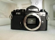 日本製 ☆不滿意可退☆ Nikon FE2 黑機 鈦金屬蜂巢快門簾 經典名機 文青必備 廣設美工視覺傳達 玩家最愛機種