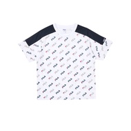 FILA KIDS 童吸濕排汗圓領T恤-白色 1TEZ-4408-WT