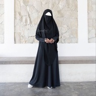 gamis premium branded gamis kaos tebal adem gamis wanita terbaru Abaya Hd zanuba official store