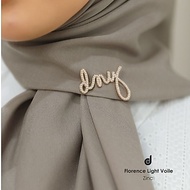 DEENAY FLORENCE LIGHT VOILE HIJAB DOUBLE LOGOPOLOS