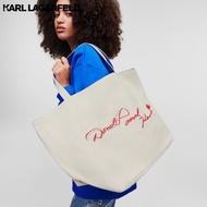 KARL LAGERFELD - DISNEY X KARL LAGERFELD REVERSIBLE TOTE BAG 231W3130 กระเป๋าผ้า