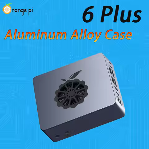 New Orange Pi 6 Plus Aluminum Alloy Case with Fast Heat Dissipation Dedicated Metal Case for OPi6 Pl