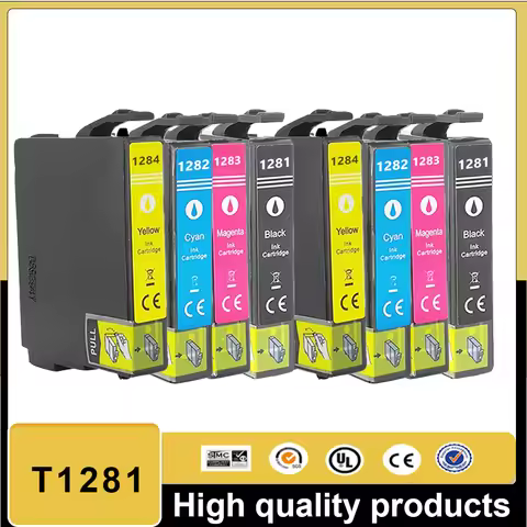 1281 Ink Cartridge For Epson T1281 T1282 T1283 Compatible SX125 SX130 SX230 SX235W SX420W SX425W SX4