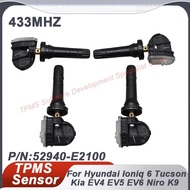 1/4PCS 52940-E2100 TPMS Tire pressure sensor For Hyundai Santa Fe Staria Tucson Ioniq 6 Kia EV4 EV5 