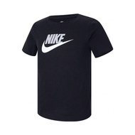 2025 Older Kids' NSW Futura Hbr Knit Crew Neck Short Sleeve T-Shirt TFZ5178-010