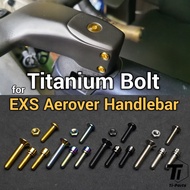Titanium Bolt for EXS Aerover Integrated Handlebar| Aer[o]ver Computer GoPro Light Mount Screw