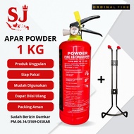 Tabung Pemadam Api APAR 1 KG Isi ABC Powder / Set Komplit Murah Bandung