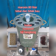 Catfish Cattle Bucket, 12-Pot Cultureber, New Gojek And Grab Specialmaroon