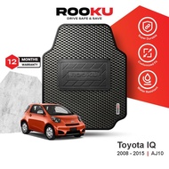 Rooku Car Mat   Toyota IQ 2008 - 2015 AJ10