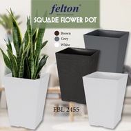 FELTON SQUARE FLOWER POT 2455