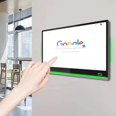 13 15.6 21.5 inch wall-mounted meeting room Android Win10 touch screen monitor tablet all-in-one cap