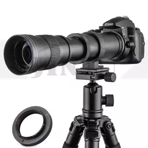 JINTU 420-800mm f/ 8.3 Telephoto Lens Manual focus for Canon EOS 60D 77D 70D 80D 90D 650D 750D 800D