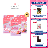 CHAME’ Collagen Tripeptide Plus Rice Ceramide ขนาด 6 ซอง 3 กล่อง