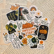 32pcs Aesthetic Quotes Sticker/s Quotes Sticker/s Aesthetic motivational sticker/s Driving sticker/s