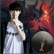 LOL League of Legends Aatrox Necklace Fashionable Versatile Neck Chain Game Peripherals Jewelry