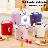 YK Mini Electric Cooker Muli-Function Electric Hot Pot Household Instant Noodles Bowl Non-Stick Smal