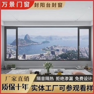 Zhengzhou Jambatan Patah Aluminium Sunroom Tingkap Gelongsor Balkoni Gelongsor Dimeterai Kalis Air T