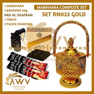 AAZ SET RN022 GOLD BAKHOOR AAZ 40g Complete Set