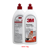 3M 6005 น้ำยาเคลือบเงา พรีเมี่ยมแวกซ์ 06005 Premium Liquid Wax ขนาด 100 ml.946 ml.