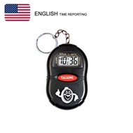 A Talking Clock that Speaking the Time. Digital Alarm Clock for the Blind Elders or Children. Time R