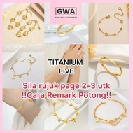 *CHECK OUT DURING THE LIVE ONLY*[BUY 3 GET 3 FREE - 1 GIFT BOX+HAIR CLIP+HAIR ELASTIC] All Titanium 