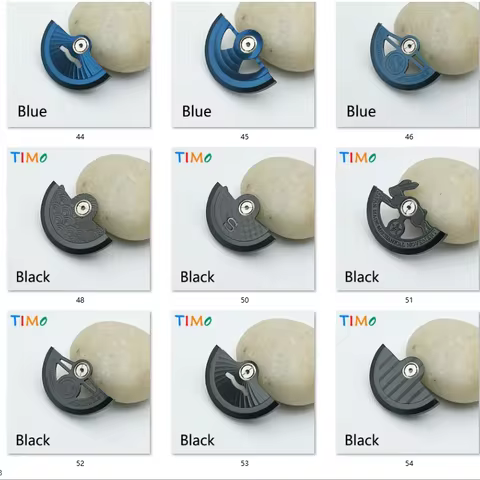 Mod Blue and Black NH36 Movement Rotor Fits NH35 NH36 NH38 NH39 4R35 6R35 7S26 Movement Automatic Ro