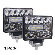2 Pcs 12V 54W Wrok Lampu LED Bar LED Lightbar 3030 LED 18SMD untuk Truk Traktor SUV 4X4 Mobil Lampu