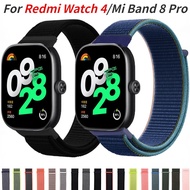 Nylon Loop Strap for Xiaomi Redmi Watch 4 Smart Watch Breathable Wristband for Xiaomi Redmi Watch 4/Mi Band 8 Pro Bracelet Strap