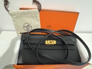 Hermes Kelly To Go Epsom Full set 黑金扣