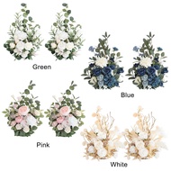 1 Pair Artificial Wedding Arch Flowers Simulation Background Decoration Flowers Swag For Holiday Par