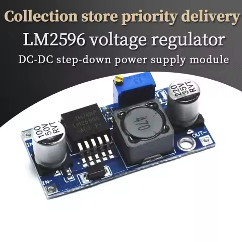 LM2596S DC-DC step-down power supply module 3A adjustable step-down module LM2596 voltage regulator 